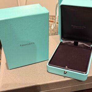 Tiffany & Co. Blue Jewelry Box, necklace